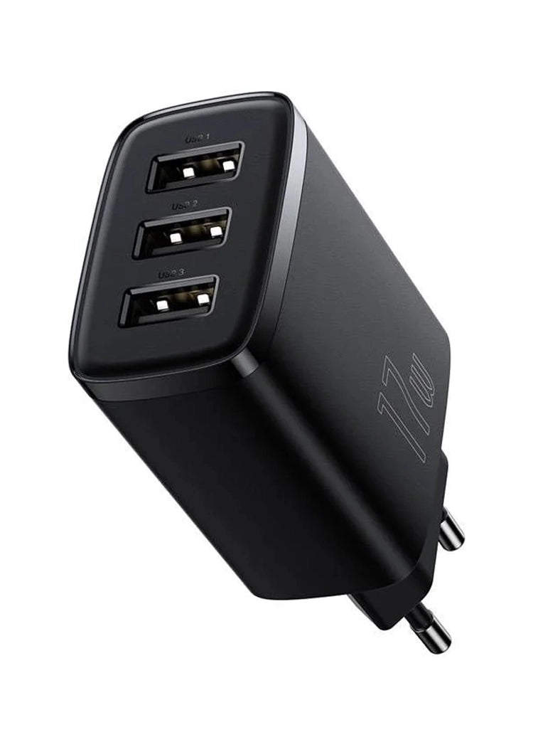 Baseus 17W 3 USB PORT CHARGER price in Pakistan – Baseus