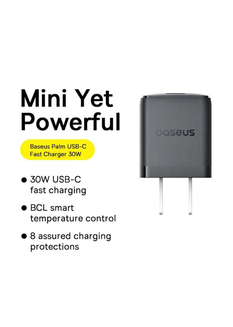 Baseus 30W 1C WITH CABLE C TO C CHARGER price in Pakistan – Baseus