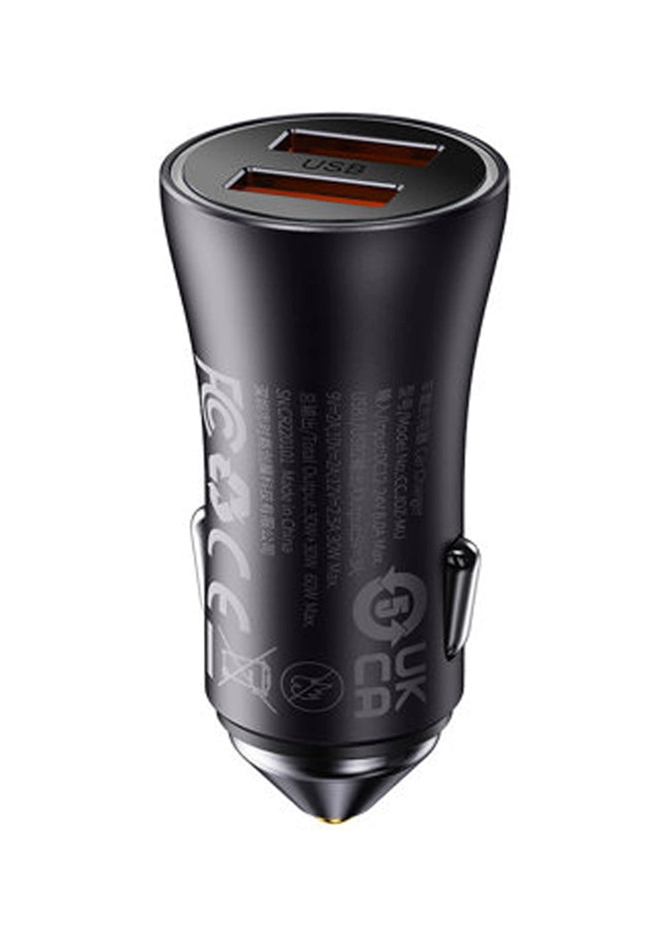 Baseus 40W Car Charger (1C+1U) price in Pakistan – Baseus