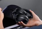 Baseus Bass 35 Max Twilight Grey headphones foldable design