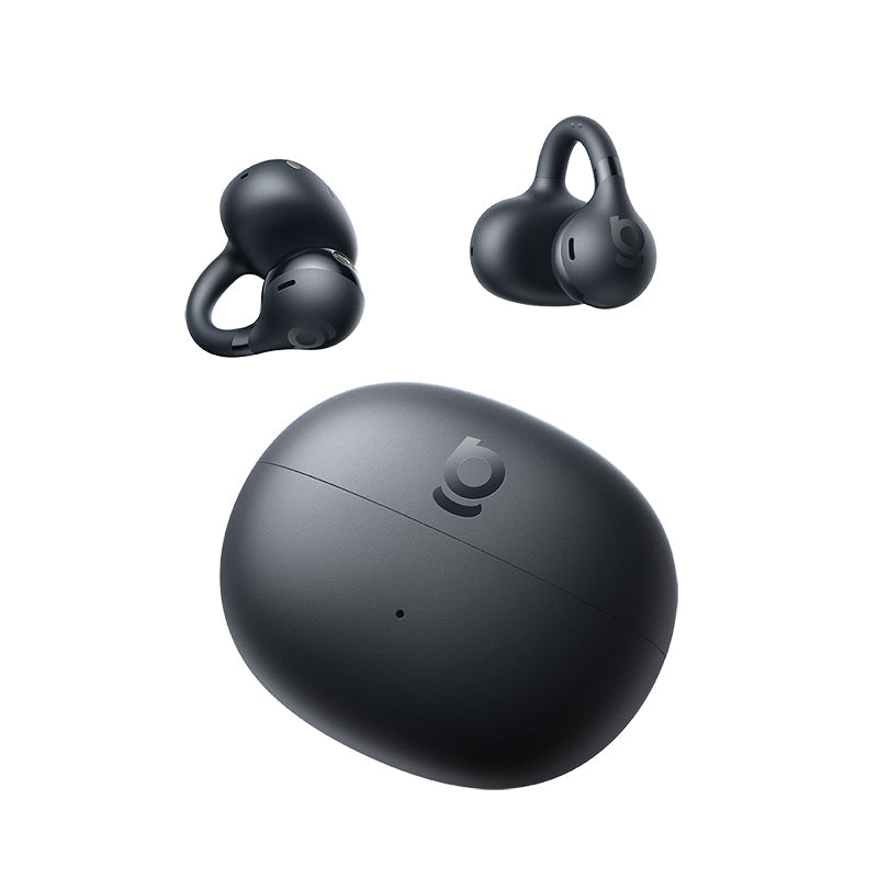 Baseus Bass BC1 open-ear clip-on earbuds in Cluster Black, SKU A0102400, view 3