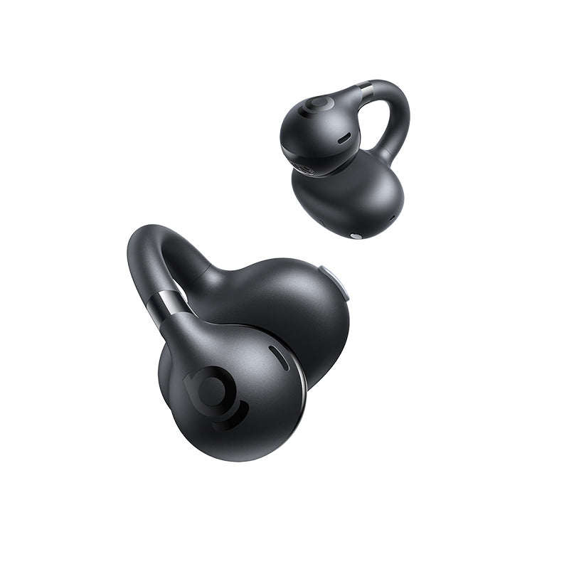 Baseus Bass BC1 open-ear clip-on earbuds in Cluster Black, SKU A0102400, view 4