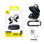 Baseus Eli 2i Fit open-ear earbuds in Cosmic Black, SKU A0102604, view 6