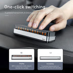 Baseus Moonlight Box grey car dashboard parking plate