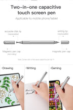 Baseus Golden Cudgel capacitive stylus and gel pen in black, SKU ACPCL-01, view 2