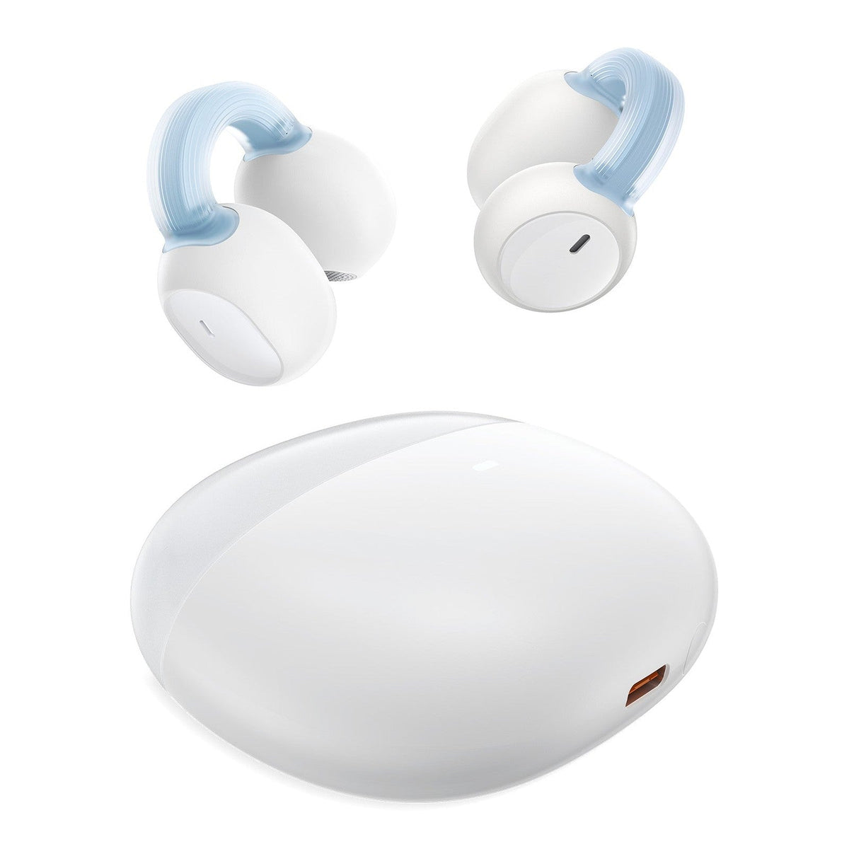 Baseus AirGo 1 Ring Open-Ear TWS Earbuds – Stellar White — A00069201223-00