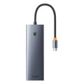 Baseus B0005280C811-00 grey 10-port USB-C hub - view 1