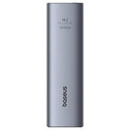 Baseus FlyJoy M.2 NVMe SSD enclosure in space grey – view 1