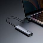 Baseus FlyJoy M.2 NVMe SSD enclosure in space grey – view 10