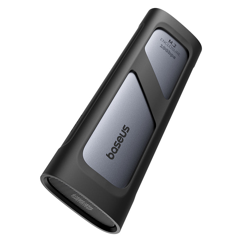 Baseus FlyJoy M.2 NVMe SSD enclosure in space grey – view 3