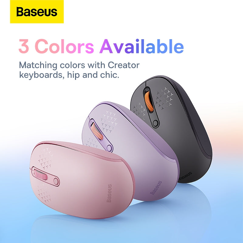 Baseus F01A silent wireless mouse frosted gray, SKU B01055500832-01 - view 10