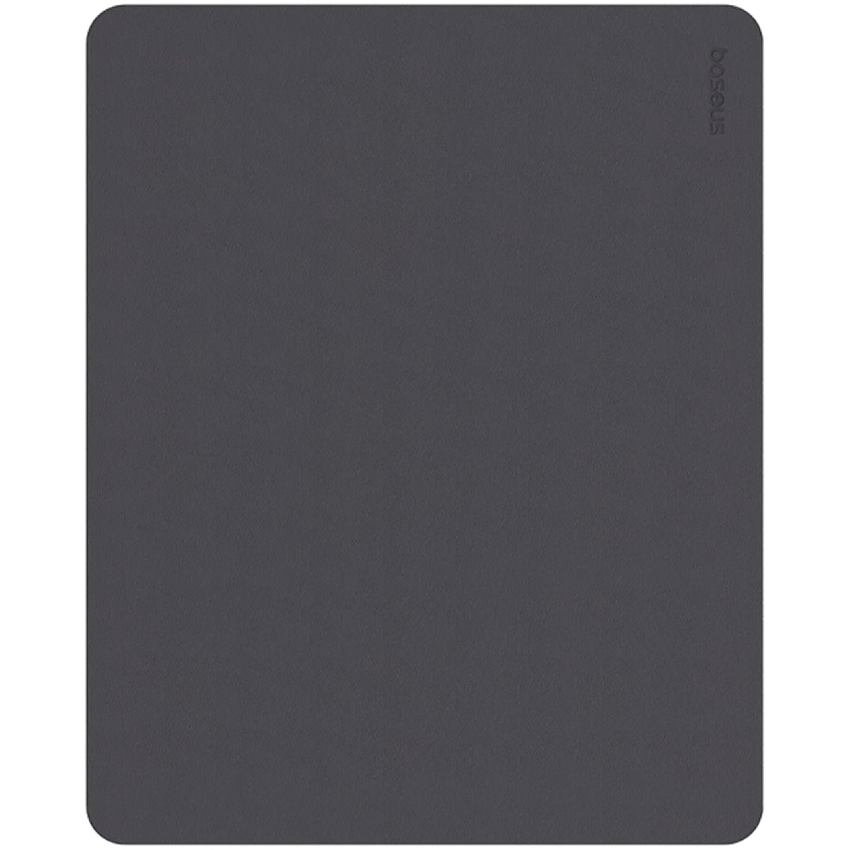 Baseus double-sided PU leather mouse pad in frosted grey, SKU B01055504831-00