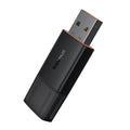 Baseus FastJoy 150Mbps USB Wi-Fi adapter with external antenna in black – view 1