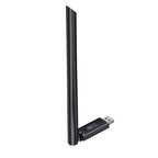 Baseus FastJoy 150Mbps USB Wi-Fi adapter with external antenna in black – view 2