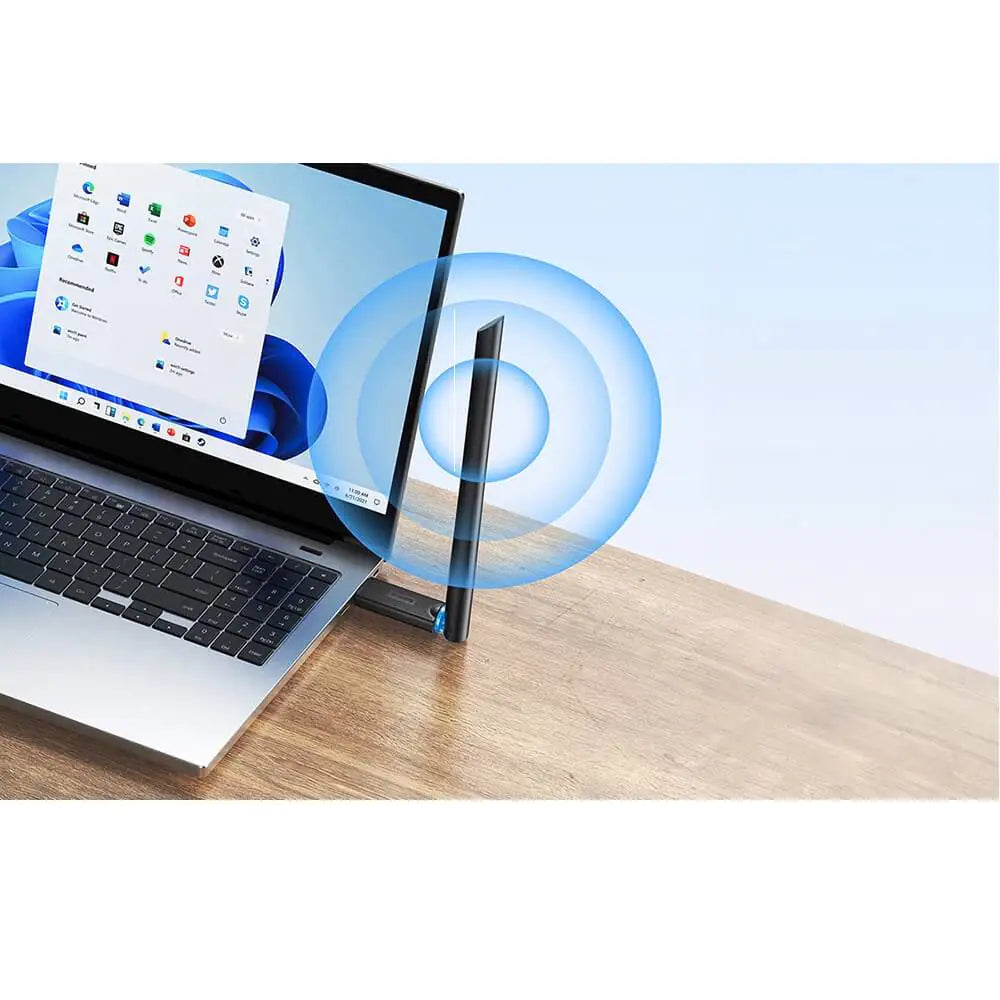 Baseus FastJoy B01317600111-02 Wi-Fi adapter package contents view