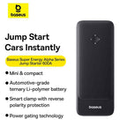 Baseus Super Energy Alpha 600A jump starter retail package