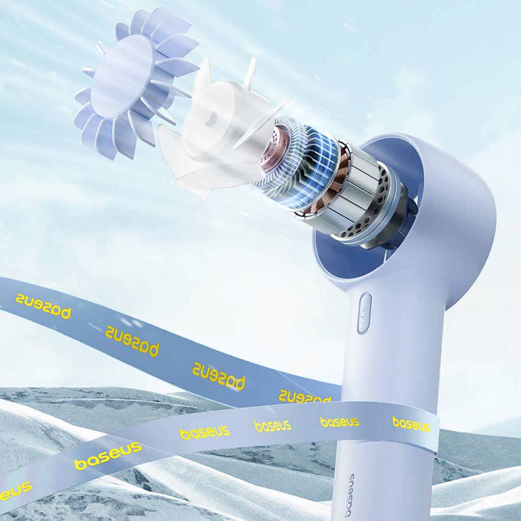 Baseus GoTrip DT1 handheld fan in Galaxy Blue – view 8