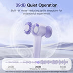 Baseus GoTrip DT1 mini turbine handheld fan in Nebula Purple – view 1