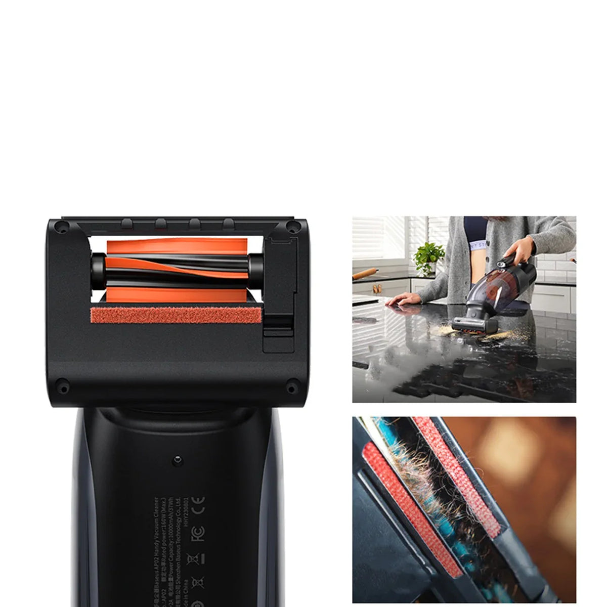 Baseus AP02 handheld vacuum cleaner C30459600121-00 accessories view