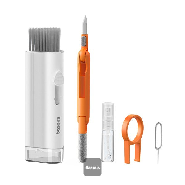 Baseus UltraClean 8-in-1 multifunctional cleaning kit Moon White — product image 1