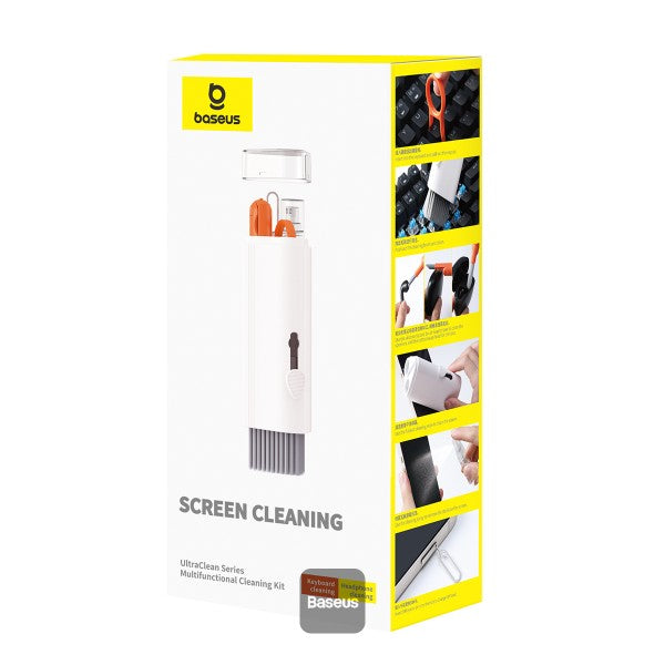 Baseus UltraClean 8-in-1 multifunctional cleaning kit Moon White — product image 8
