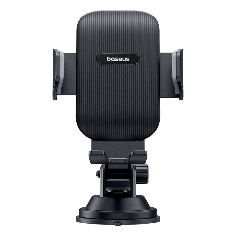 Baseus UltraControl Go clamp-type phone holder in cluster black – view 2