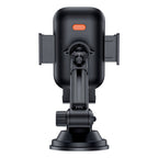 Baseus UltraControl Go clamp-type phone holder in cluster black – view 4