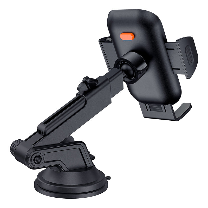 Baseus UltraControl Go clamp-type phone holder in cluster black – view 6