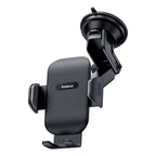 Baseus UltraControl Go clamp-type phone holder in cluster black – view 8