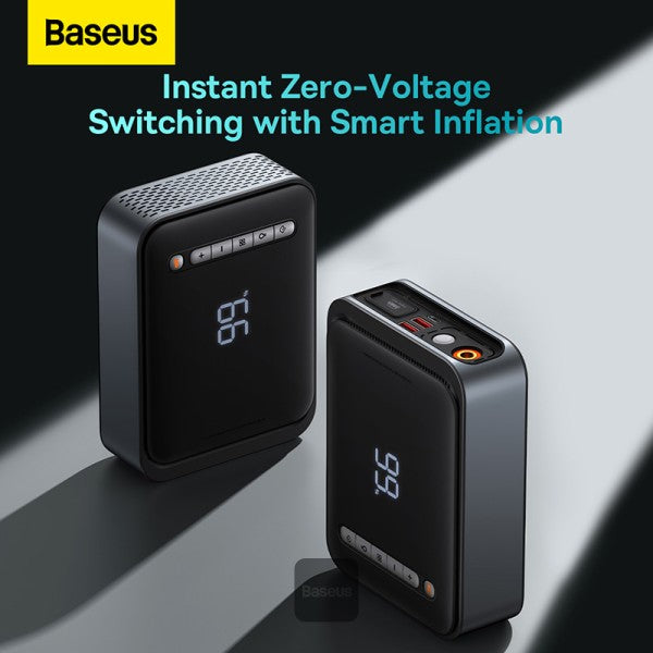 Baseus Super Energy 2-in-1 1000A jump starter and tyre inflator in black, SKU CGCN000001, view 8