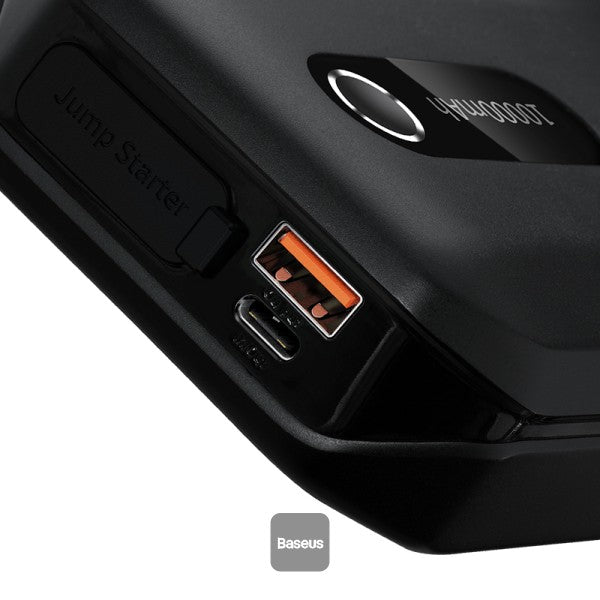 Baseus Super Energy Air 10000mAh car jump starter in black, SKU CGNL020101, view 2