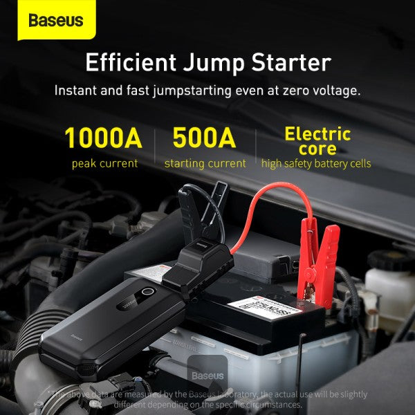 Baseus Super Energy Air 10000mAh car jump starter in black, SKU CGNL020101, view 4