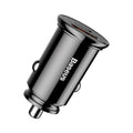Baseus Circular USB-A + USB-C PPS 30W Car Charger – Black — CCALL-YS01