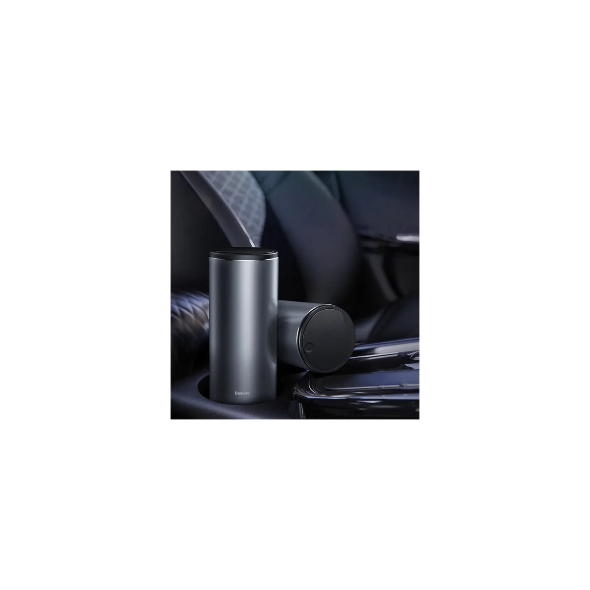 Baseus Gentleman Style car trash can dark grey CRLJT-0G - view 2