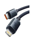 Baseus Crystal Shine Series Fast Charging Data Cable Type-C to iP 20W 2m price in Pakistan – Baseus