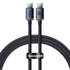 Baseus Crystal Shine Series Fast Charging Data Cable Type-C to Type-C 100W product image 1