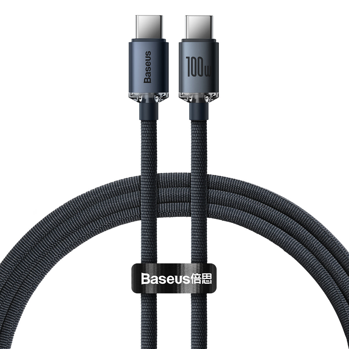 Baseus Crystal Shine Series Fast Charging Data Cable Type-C to Type-C 100W product image 1