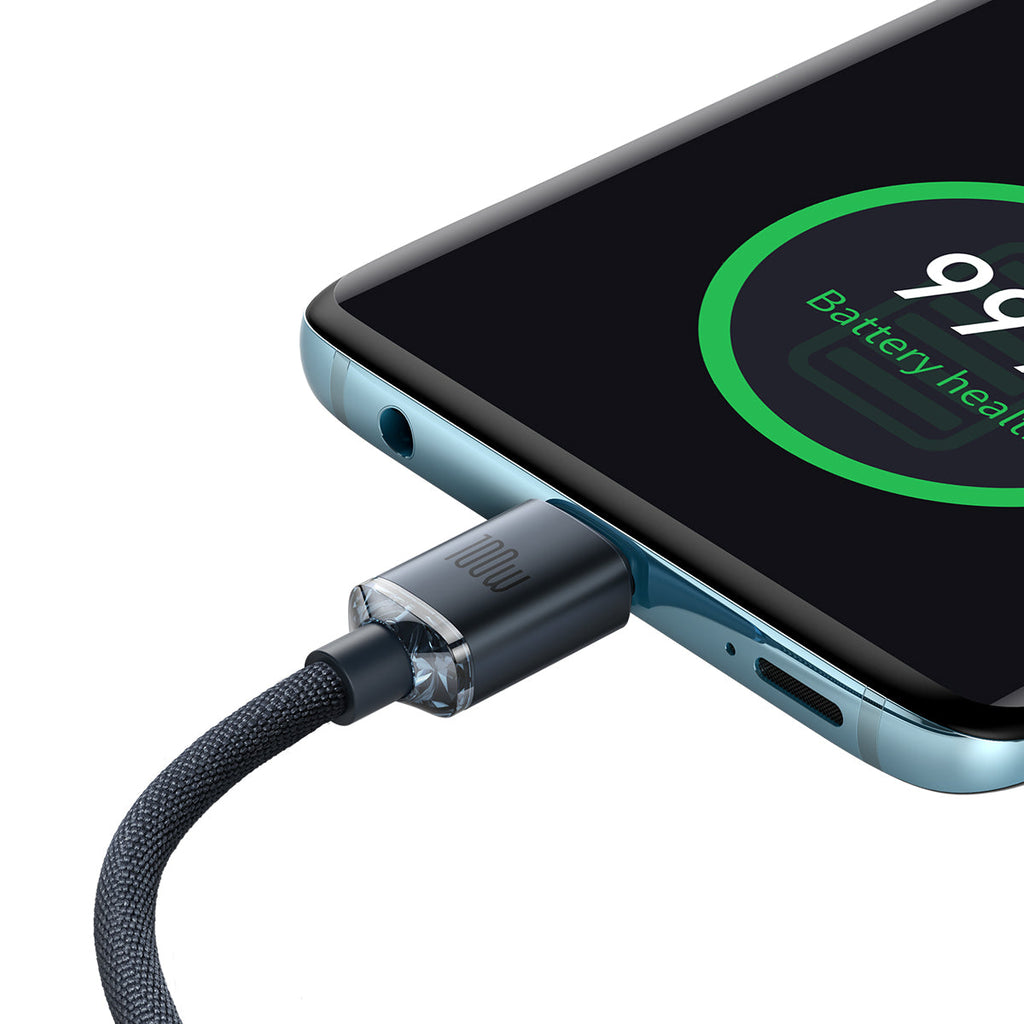 Baseus Crystal Shine Series Fast Charging Data Cable Type-C to Type-C 100W product image 3