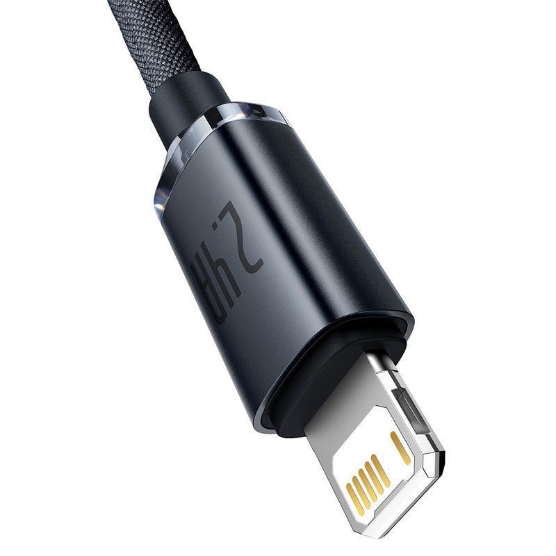 Baseus Crystal Shine Series Fast Charging Data Cable USB to iP 2.4A product image 3