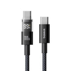 Baseus Display 2 100W USB-C cable black connectors