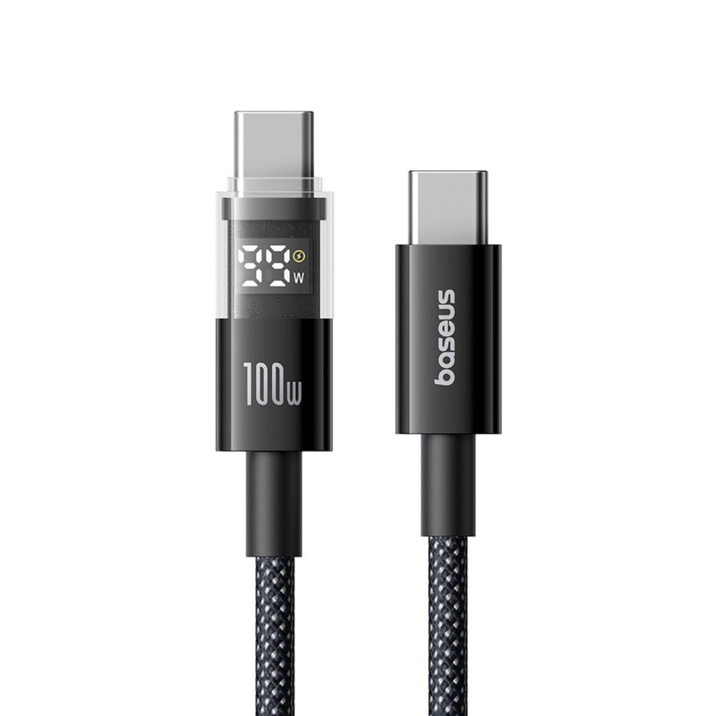 Baseus Display 2 100W USB-C cable connector detail