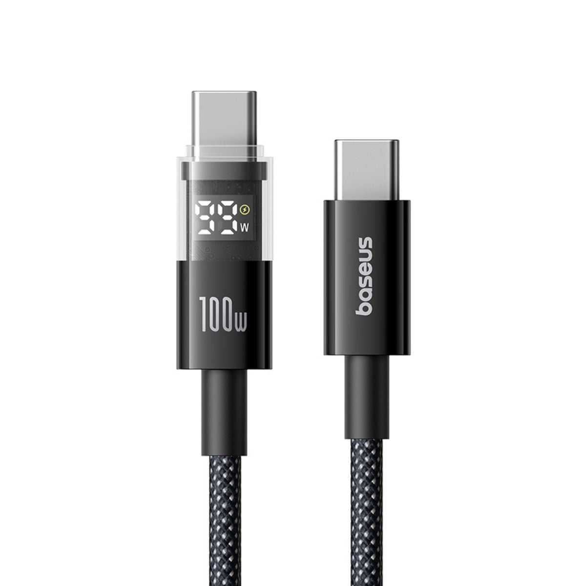 Baseus Display 2 100W USB-C cable connector detail