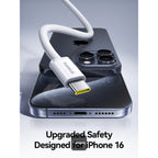 Baseus Dynamic 4 USB-C 100W 2m pink cable P10381400411-01 — product image 2