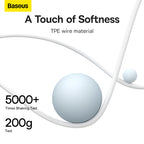 Baseus Encok H18 wired earphones white NGCR030002 — product image 4