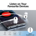 Baseus Encok H18 wired earphones white NGCR030002 — product image 5