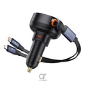 Baseus Enjoyment Pro Series 60W Car Charger Type-C + Type-C & Lightning product image 1