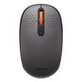 Baseus F01B tri-mode silent wireless mouse grey