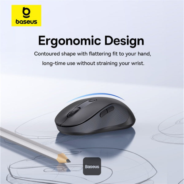 Baseus F02 ergonomic wireless mouse black B01055505111-00 — product image 3
