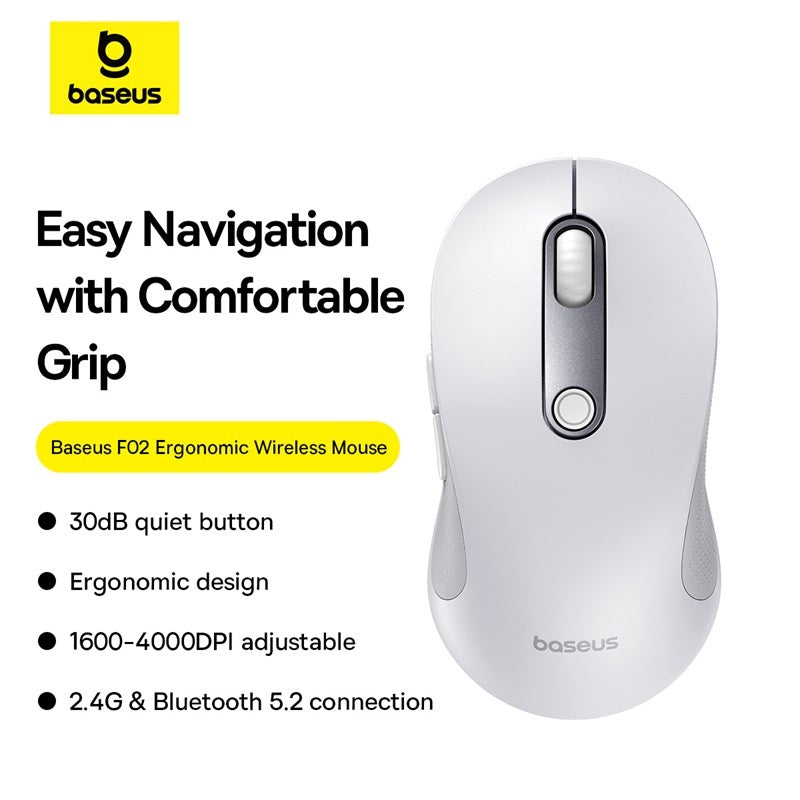 Baseus F02 ergonomic wireless mouse B01055505211-00 — product image 4