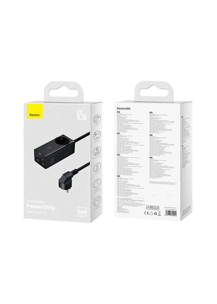 Baseus GaN 3 Pro AC+2U+2C 65W Fast Cable Type C to Type-C 1M price in Pakistan – Baseus